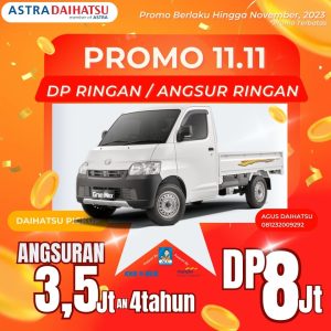 Kredit Daihatsu granmax pickup akhir tahun