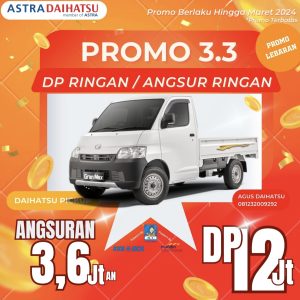 Promo daihatsu granmax pickup maret 2024 surabaya