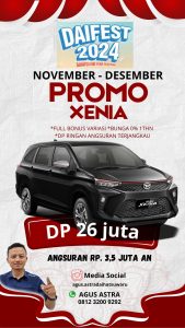 promo daihatsu xenia akhir tahun 2024 surabaya