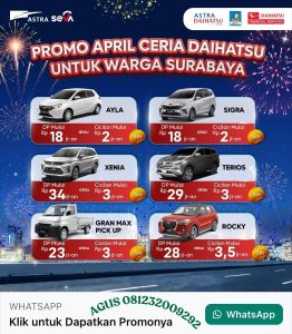 Promo harga kredit daihatsu surabaya 2025