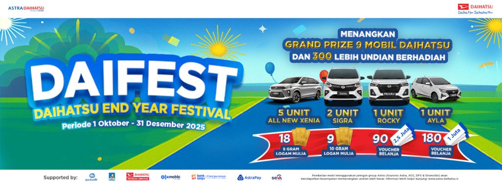 daihatsu festival akhir tahun daifest 2025