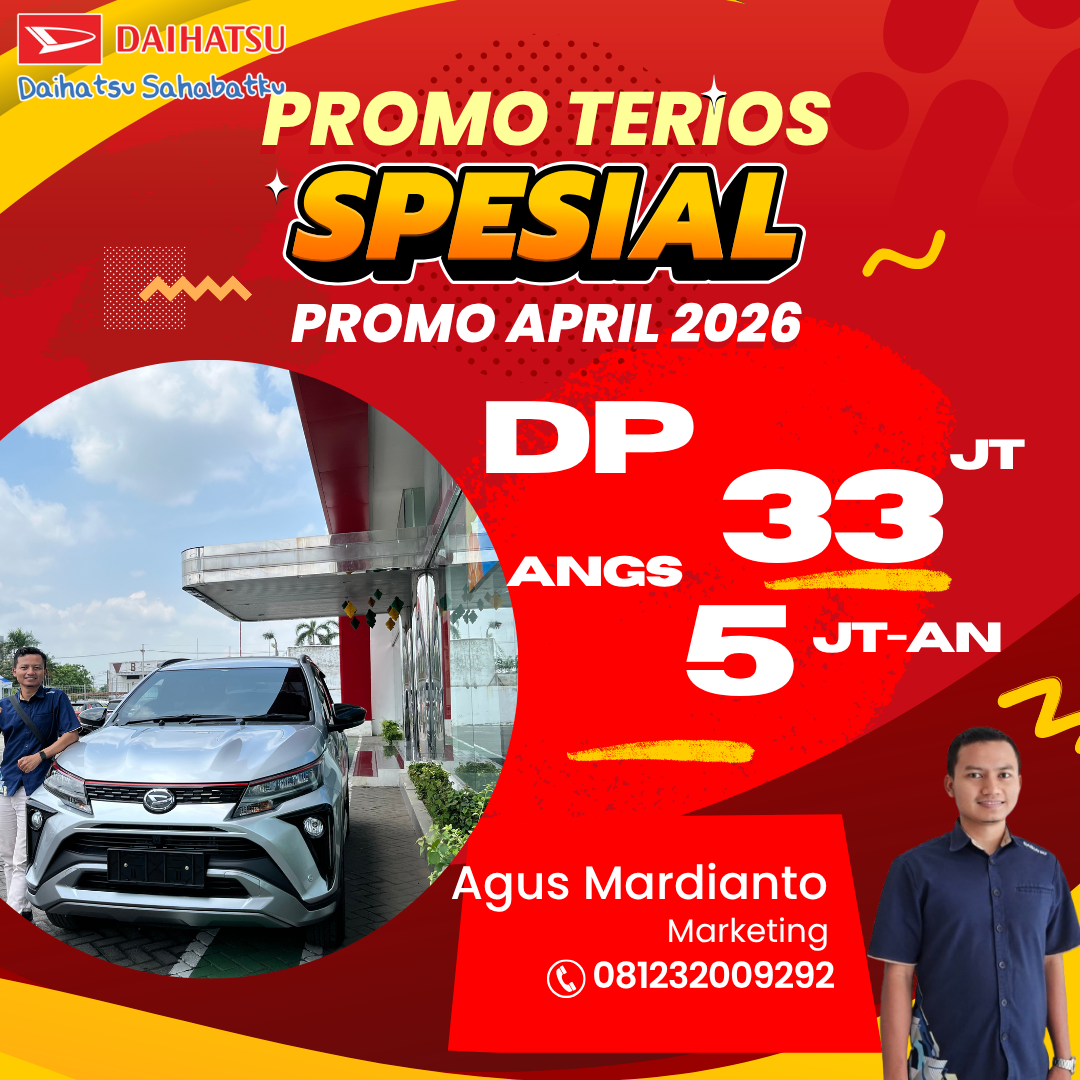 promo daihatsu terios update 2026 promo kredit daihatsu terios surabaya 2026