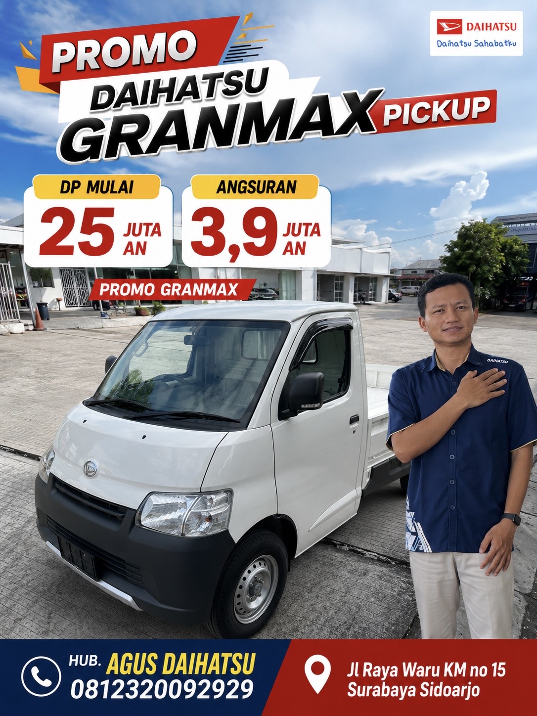 promo harga kredit daihatsu granmax pickup surabaya juli 2026 kredit granmax pickup